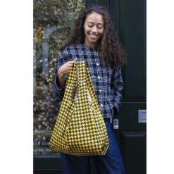 KIND BAG Reusable Bag - Medium| Dogtooth -Baby Products Shop kind bag reusable bag mediumor dogtooth lupipop 5