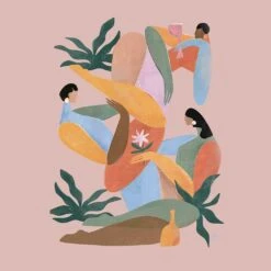 KIND BAG Reusable Bag - Medium| Maggie Stephenson A Summer Afternoon -Baby Products Shop kind bag reusable bag mediumor maggie stephenson a summer afternoon lupipop 4