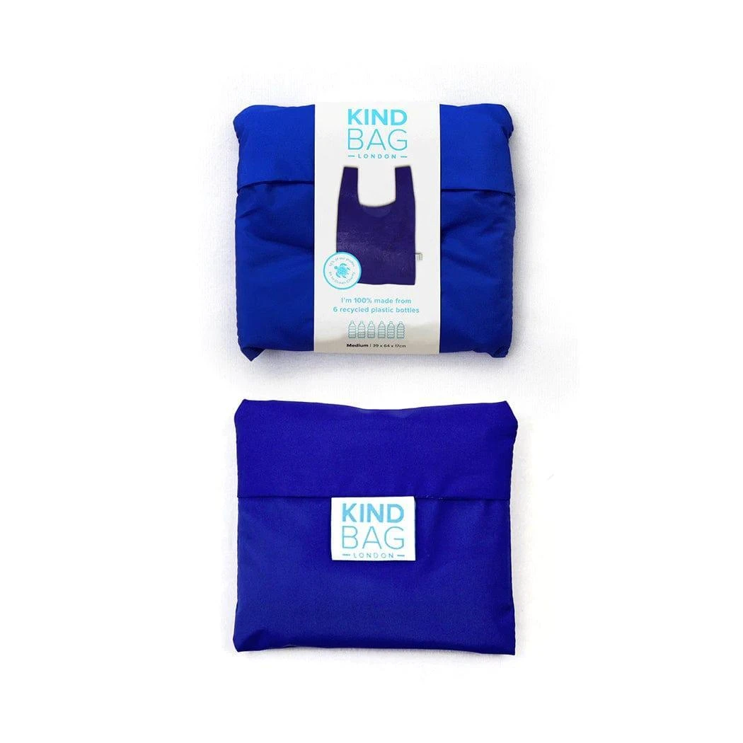 KIND BAG Reusable Bag - Medium| Sapphire Blue 4 KIND BAG Reusable Bag - Medium| Sapphire Blue - Image 2