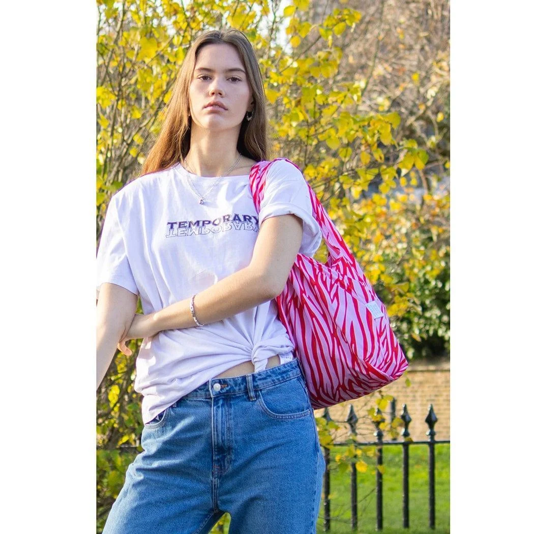 KIND BAG Reusable Bag - Medium| Zebra 8 KIND BAG Reusable Bag - Medium| Zebra - Image 6