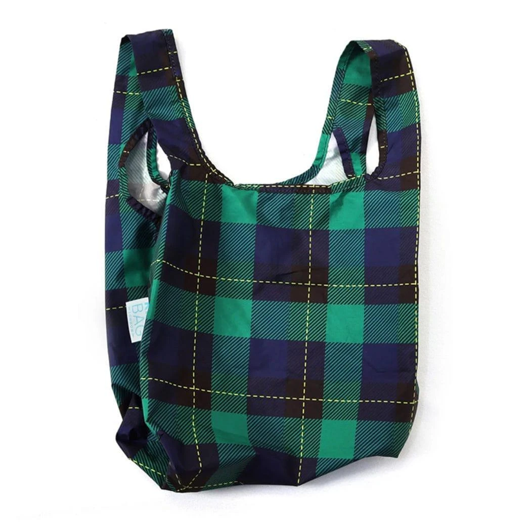 KIND BAG Reusable Bag - Mini | Tartan 2 KIND BAG Reusable Bag - Mini | Tartan