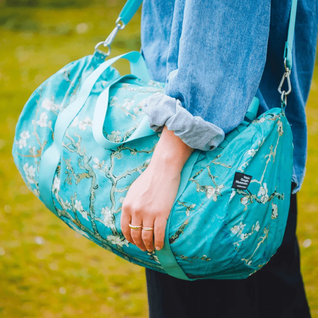 LOQI Van Gogh Almond Blossom Recycled Weekender 5 LOQI Van Gogh Almond Blossom Recycled Weekender - Image 3