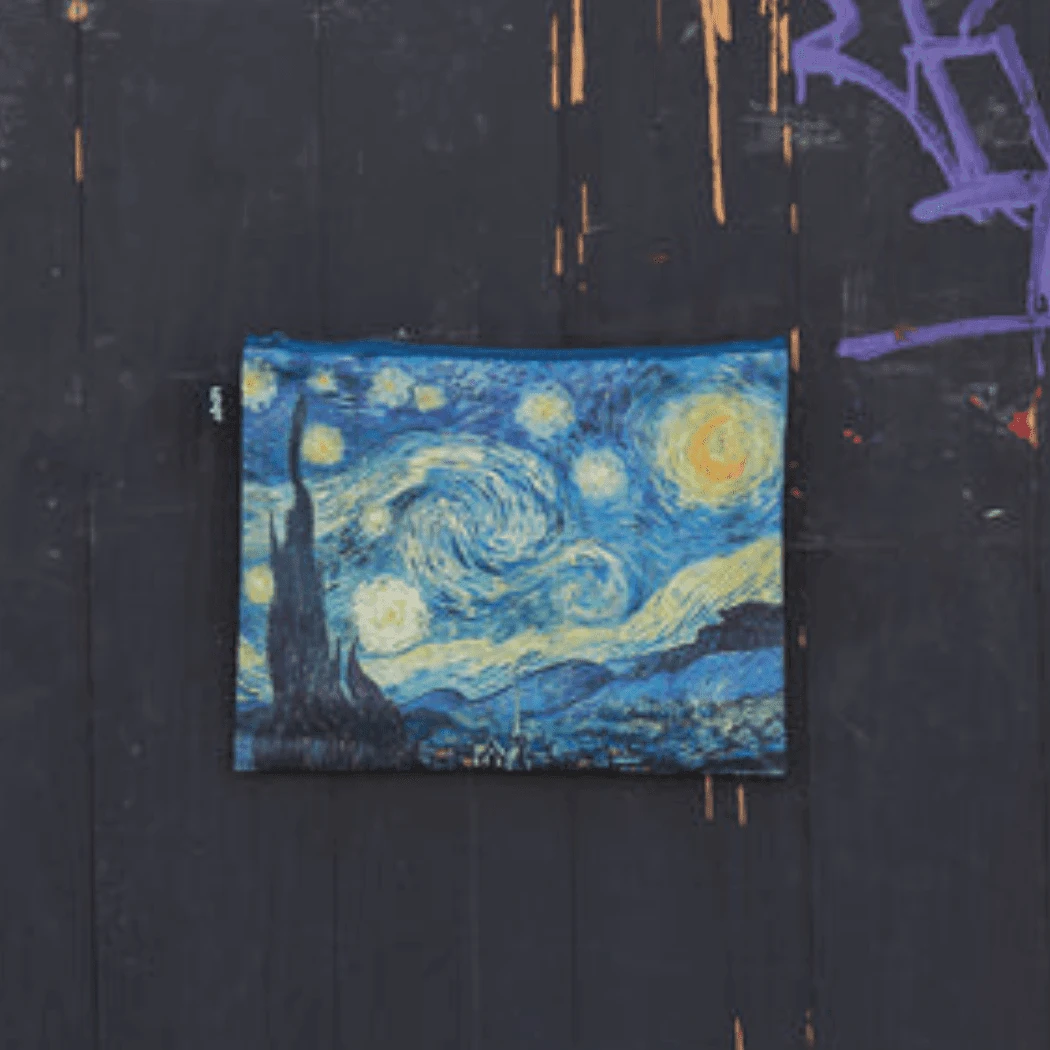 LOQI Van Gogh Zip Pockets Set Of 3 4 LOQI Van Gogh Zip Pockets Set Of 3 - Image 2