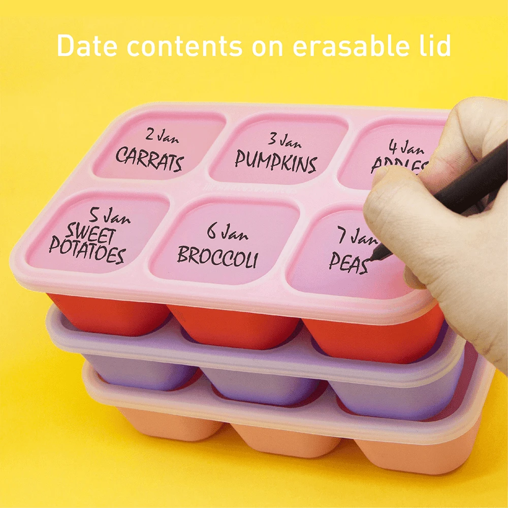 Marcus & Marcus-Food Cube Tray (1 O.z. X 8) 10 Marcus & Marcus-Food Cube Tray (1 O.z. X 8) - Image 8