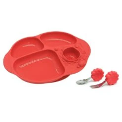 Marcus & Marcus - Toddler Silicone Yummy Suction Dinning Gift Set
