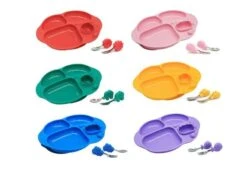 Marcus & Marcus - Toddler Silicone Yummy Suction Dinning Gift Set -Baby Products Shop marcus and marcus toddler silicone yummy suction dinning gift set lupipop 8