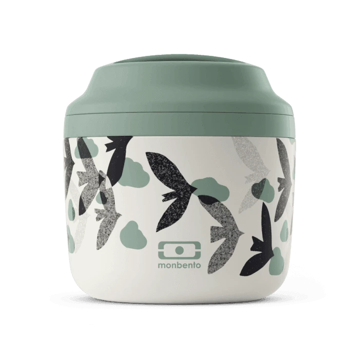 Monbento Element Graphic 550ML Thermos-Birds 3 Monbento Element Graphic 550ML Thermos-Birds