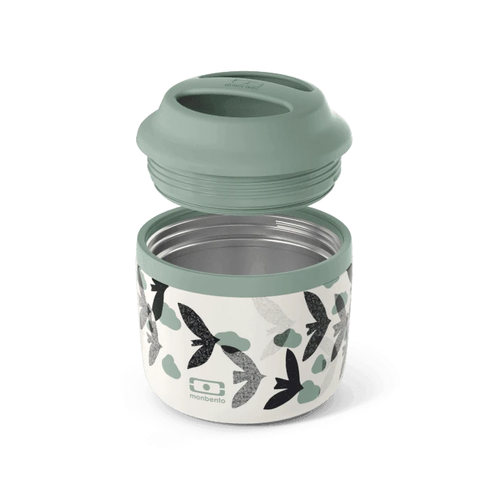 Monbento Element Graphic 550ML Thermos-Birds 4 Monbento Element Graphic 550ML Thermos-Birds - Image 2