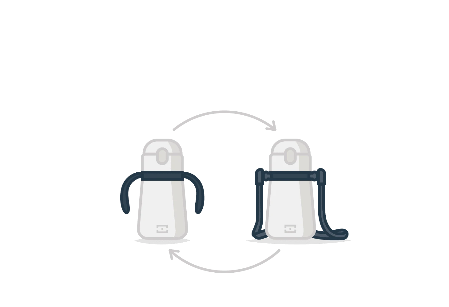 Monbento MB Stram Insulated Kids Bottle- Blue Dino 13 Monbento MB Stram Insulated Kids Bottle- Blue Dino - Image 11