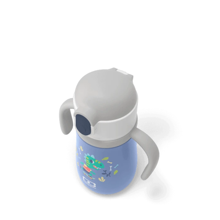 Monbento MB Stram Insulated Kids Bottle- Blue Dino 7 Monbento MB Stram Insulated Kids Bottle- Blue Dino - Image 5