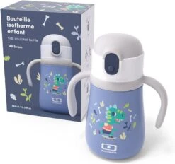 Monbento MB Stram Insulated Kids Bottle- Blue Dino 20 Monbento MB Stram Insulated Kids Bottle- Blue Dino -Baby Products Shop monbento mb stram insulated kids bottle blue dino lupipop 7
