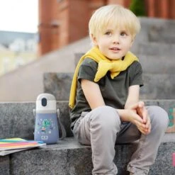 Monbento MB Stram Insulated Kids Bottle- Blue Dino 22 Monbento MB Stram Insulated Kids Bottle- Blue Dino -Baby Products Shop monbento mb stram insulated kids bottle blue dino lupipop 9