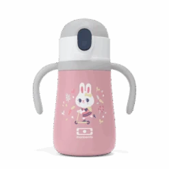 Monbento MB Stram Insulated Kids Bottle-Pink Bunny