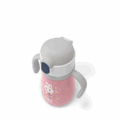 Monbento MB Stram Insulated Kids Bottle-Pink Bunny -Baby Products Shop monbento mb stram insulated kids bottle pink bunny lupipop 5