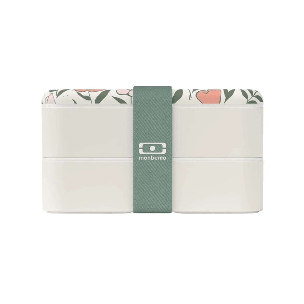 Monbento Original Graphic 1L Lunch Bento Box-Bloom 3 Monbento Original Graphic 1L Lunch Bento Box-Bloom - Image 2