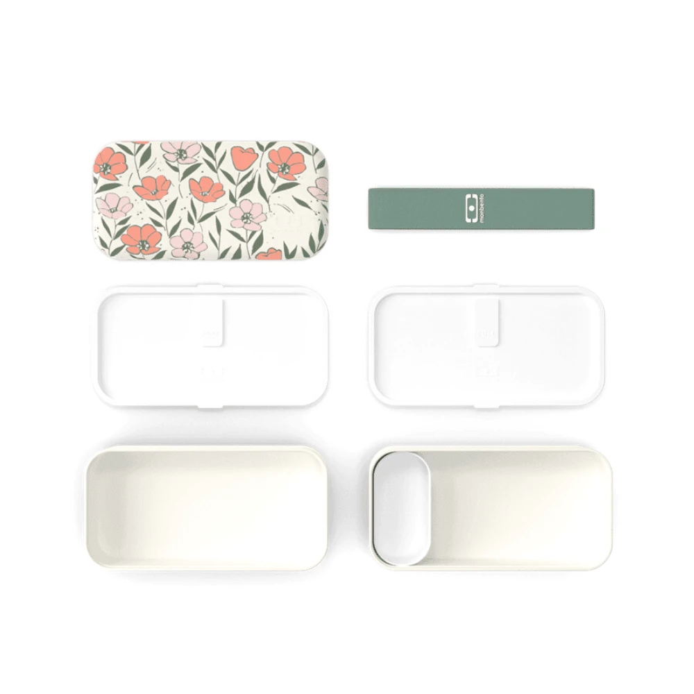 Monbento Original Graphic 1L Lunch Bento Box-Bloom 4 Monbento Original Graphic 1L Lunch Bento Box-Bloom - Image 3