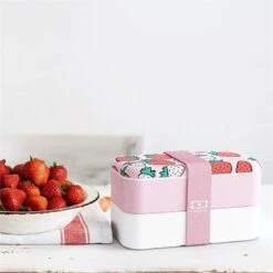 Monbento Original Graphic 1L Lunch Bento Box-Strawberry 14 Monbento Original Graphic 1L Lunch Bento Box-Strawberry -Baby Products Shop monbento original graphic 1l lunch bento box strawberry lupipop 6