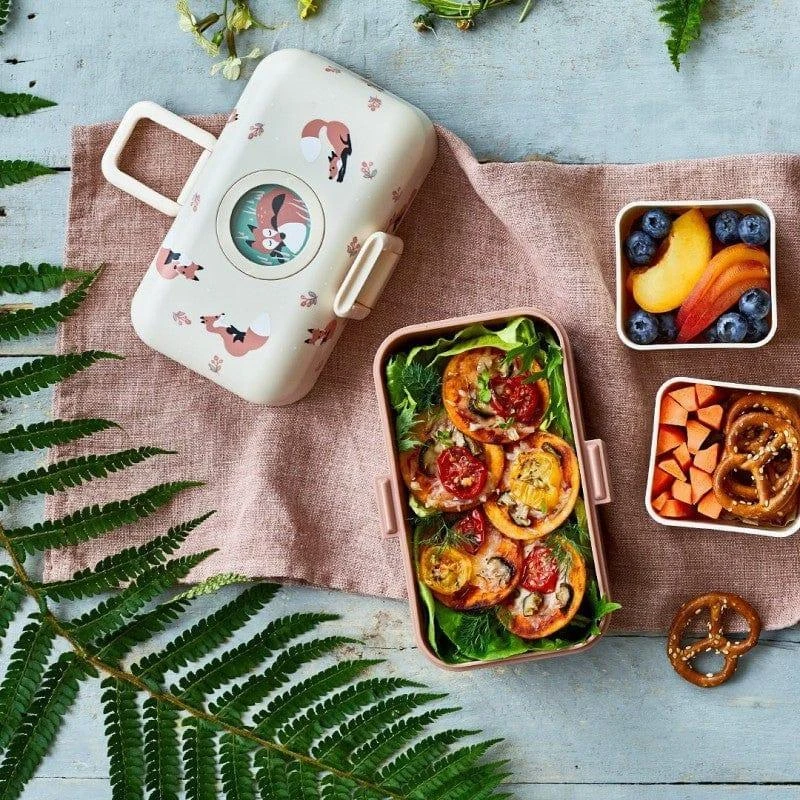 Monbento Tresor Graphic Kids's Bento Box- Cinnamon Fox 10 Monbento Tresor Graphic Kids's Bento Box- Cinnamon Fox - Image 8