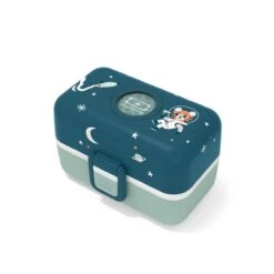 Monbento Tresor Graphic Kids's Bento Box- Cosmic Blue
