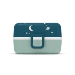 Monbento Tresor Graphic Kids's Bento Box- Cosmic Blue -Baby Products Shop monbento tresor graphic kids s bento box cosmic blue lupipop 4
