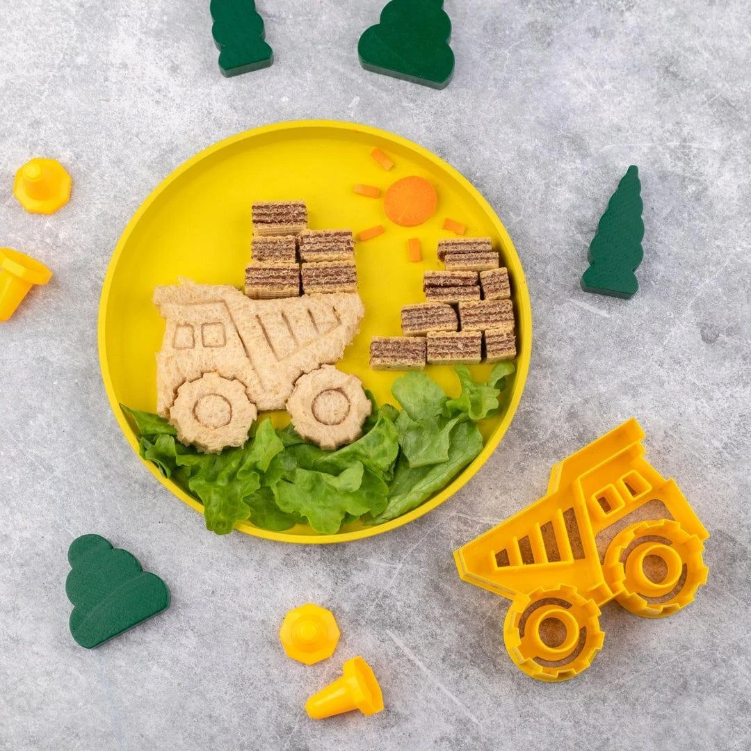 MONTII.CO Lunch Punch Sandwich Cutters | Construction 10 MONTII.CO Lunch Punch Sandwich Cutters | Construction - Image 8