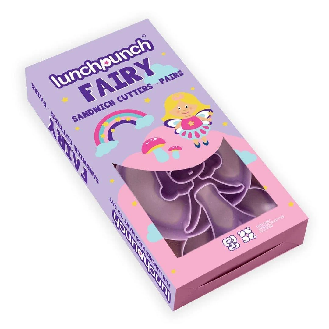 MONTII.CO Lunch Punch Sandwich Cutters | Fairy 4 MONTII.CO Lunch Punch Sandwich Cutters | Fairy - Image 2