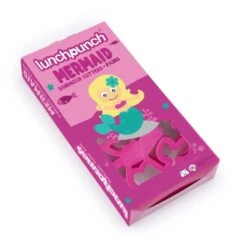 MONTII.CO Lunch Punch Sandwich Cutters | Mermaid -Baby Products Shop montii co lunch punch sandwich cutters or mermaid lupipop 2