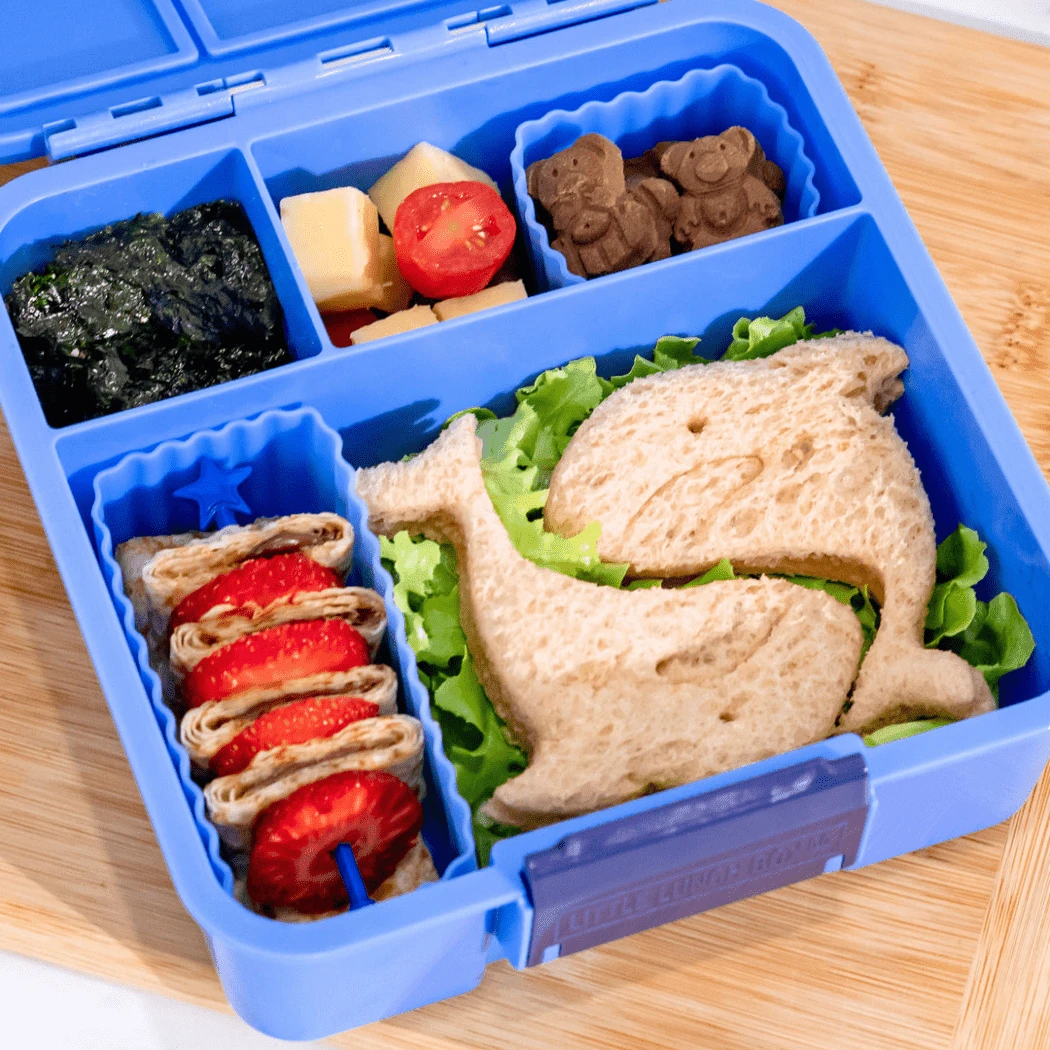 MONTII.CO Lunch Punch Sandwich Cutters | Shark 5 MONTII.CO Lunch Punch Sandwich Cutters | Shark - Image 3