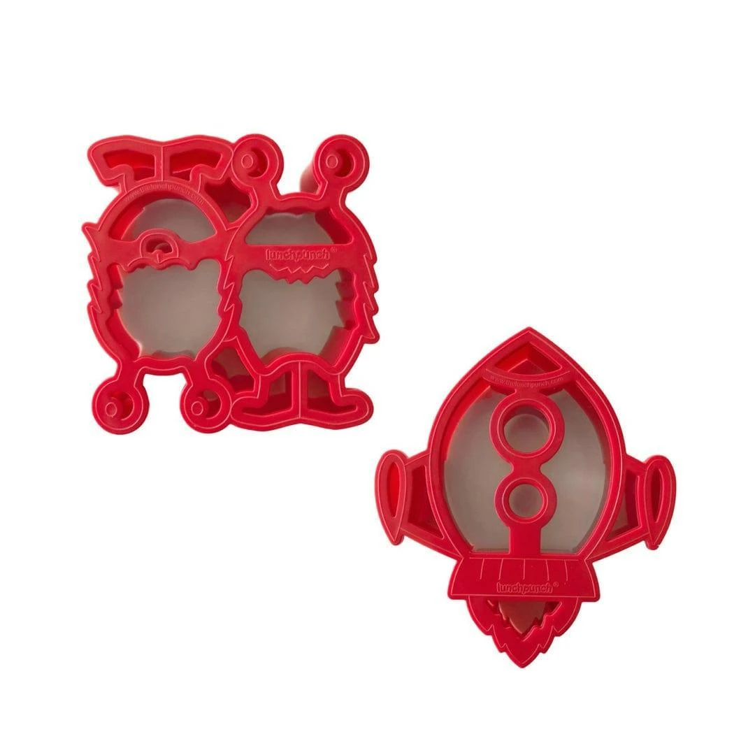 MONTII.CO Lunch Punch Sandwich Cutters | Space 3 MONTII.CO Lunch Punch Sandwich Cutters | Space