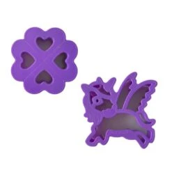 MONTII.CO Lunch Punch Sandwich Cutters | Unicorn