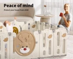 Moose Baby Safety Playpen Foldable Interactive -Baby Products Shop moose baby safety playpen foldable interactive lupipop 10