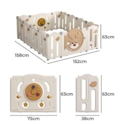 Moose Baby Safety Playpen Foldable Interactive -Baby Products Shop moose baby safety playpen foldable interactive lupipop 11