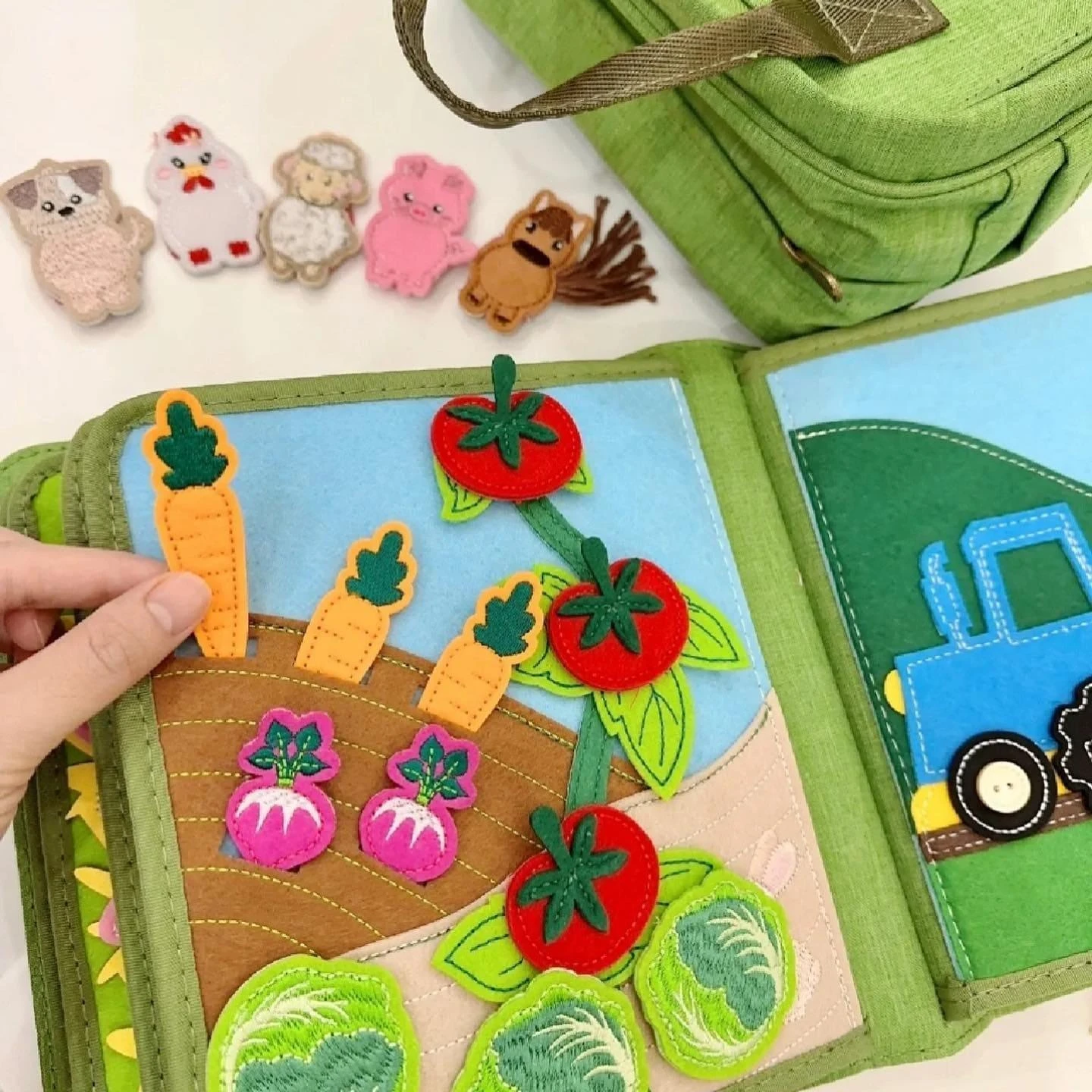 My First Book 11 | Busy Farm | Busy Book 4 My First Book 11 | Busy Farm | Busy Book - Image 2