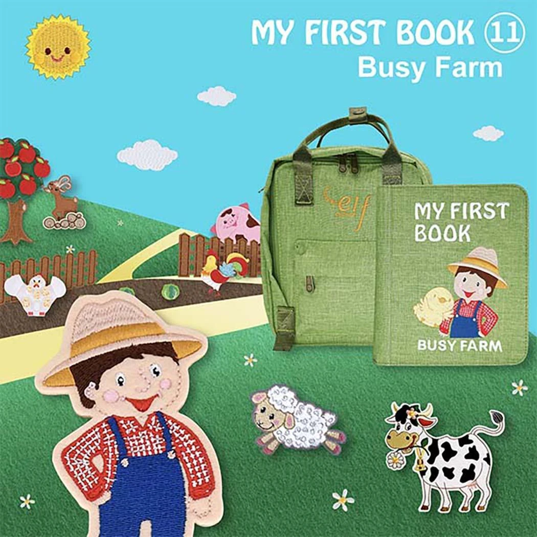 My First Book 11 | Busy Farm | Busy Book 8 My First Book 11 | Busy Farm | Busy Book - Image 6