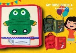 My First Book 4 | Circus | Busy Book -Baby Products Shop my first book 4 or circus or busy book lupipop 5