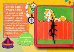 My First Book 4 | Circus | Busy Book -Baby Products Shop my first book 4 or circus or busy book lupipop 6
