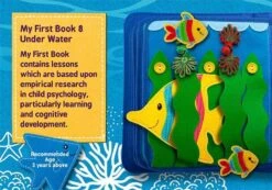 My First Book 8 | Under Water Busy Book -Baby Products Shop my first book 8 or under water busy book lupipop 4