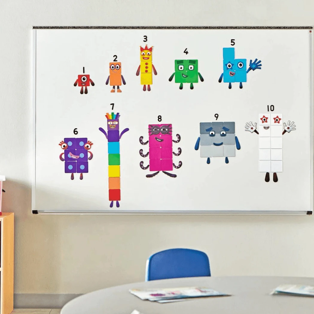 Number Blocks Reusable Clings 5 Number Blocks Reusable Clings - Image 3