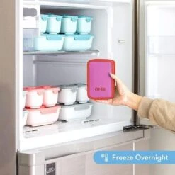 Omiebox OMIECHILL Freezable Yoghurt Pouch -Baby Products Shop omiebox omiechill freezable yoghurt pouch lupipop 9
