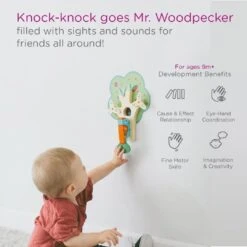 Oribel VertiPlay Wall Toy: Busy Woodpecker Knocker -Baby Products Shop oribel vertiplay wall toy busy woodpecker knocker lupipop 3