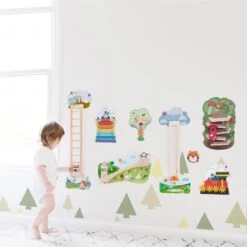 Oribel VertiPlay Wall Toy: Hoppy Bunny And Friends -Baby Products Shop oribel vertiplay wall toy hoppy bunny and friends lupipop 7