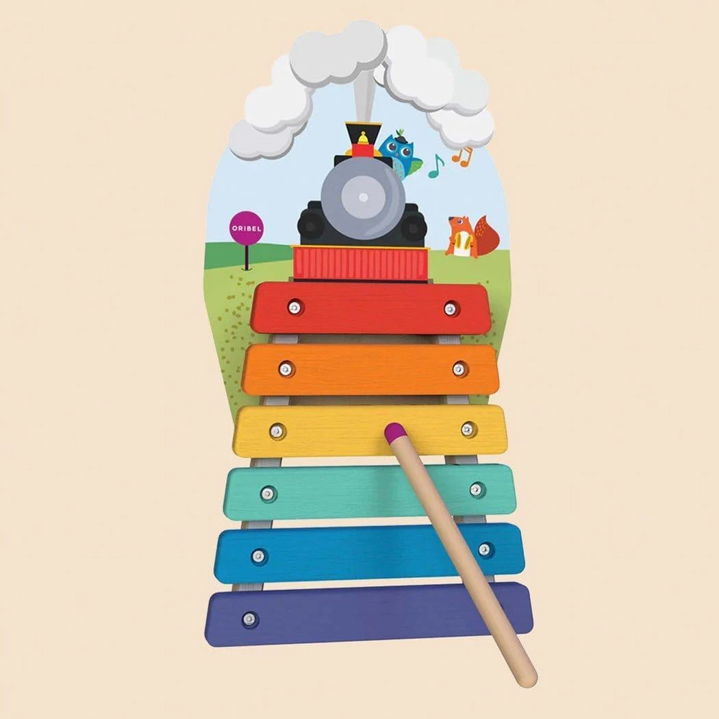 Oribel VertiPlay Wall Toy: Musical Rail Track Xylophone 10 Oribel VertiPlay Wall Toy: Musical Rail Track Xylophone - Image 8