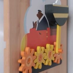 Oribel VertiPlay Wall Toy: Round & Round Goes Mr. Bear -Baby Products Shop oribel vertiplay wall toy round and round goes mr bear lupipop 4