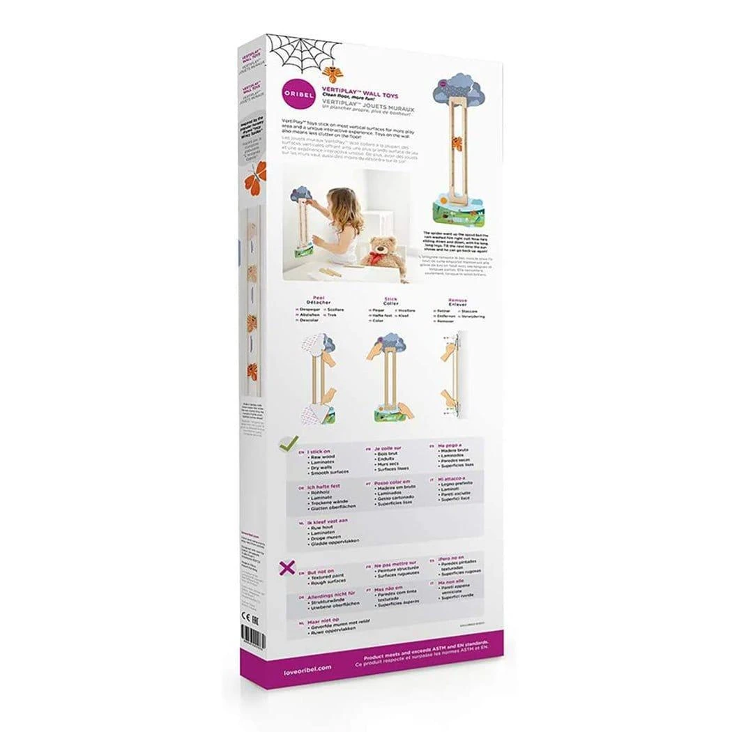 Oribel VertiPlay Wall Toy-Slidey Spidey 10 Oribel VertiPlay Wall Toy-Slidey Spidey - Image 8