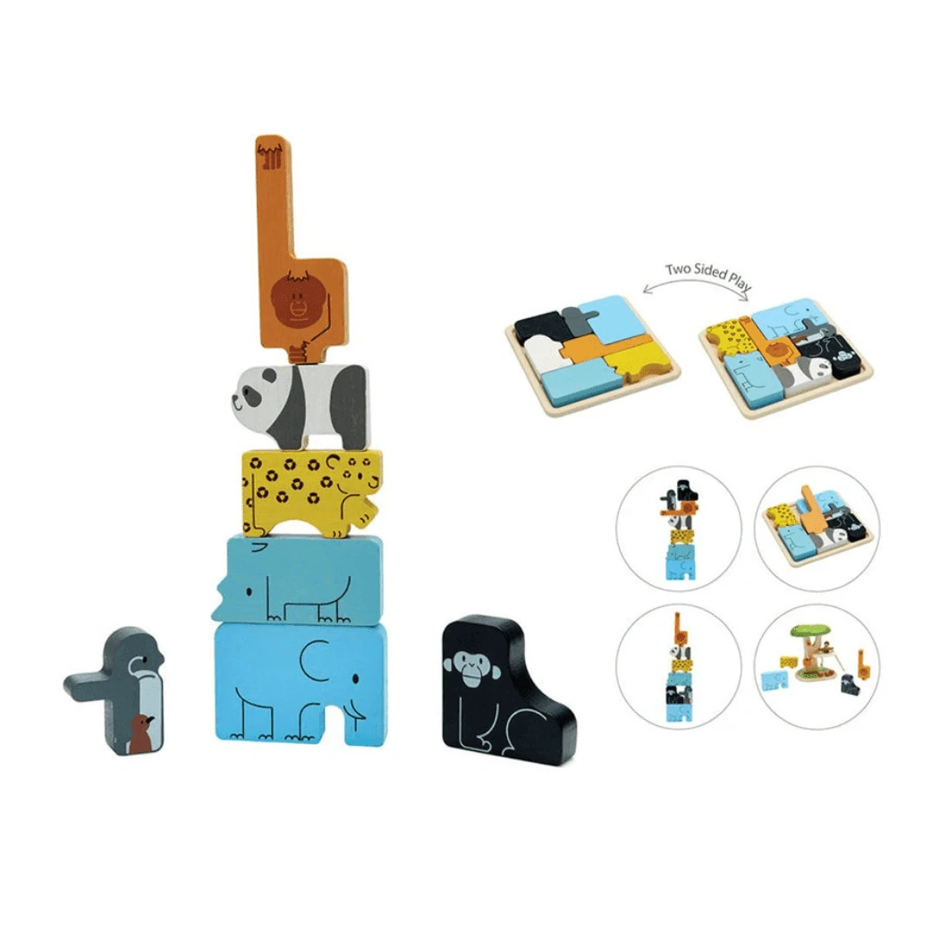 Plan Toys Animal Puzzle Game 4 Plan Toys Animal Puzzle Game - Image 2