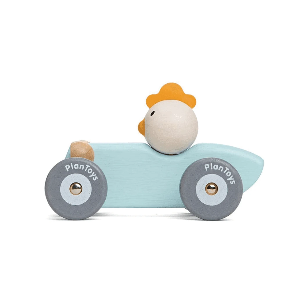 Plan Toys Chicken Racing Car 5 Plan Toys Chicken Racing Car - Image 3