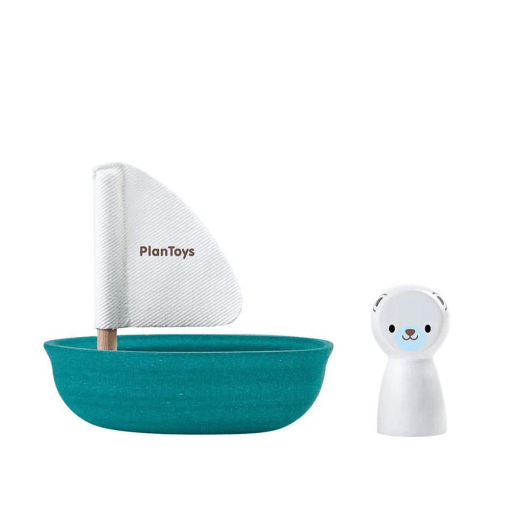 Plan Toys Sailing Boat - Polar Bear 3 Plan Toys Sailing Boat - Polar Bear