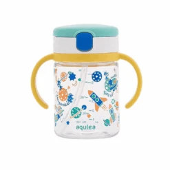 Richell - Aqulea Clear Straw Bottle Mug 200ml