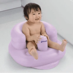 Richell Inflatable Soft Baby Chair Purple -Baby Products Shop richell inflatable soft baby chair purple lupipop 4