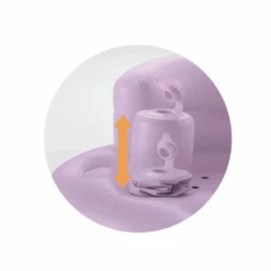 Richell Inflatable Soft Baby Chair Purple -Baby Products Shop richell inflatable soft baby chair purple lupipop 5